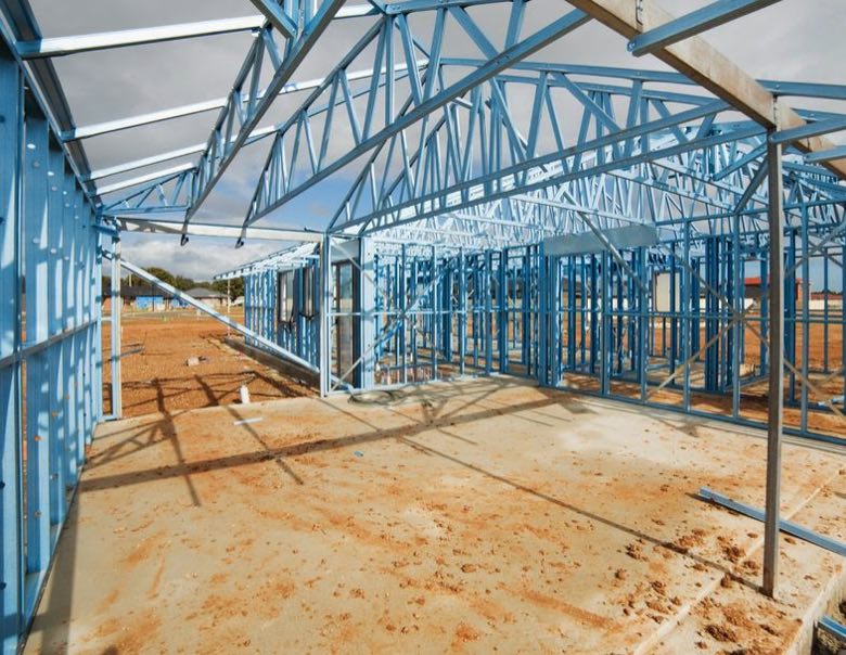 Bryan Porche Construction metal building framing