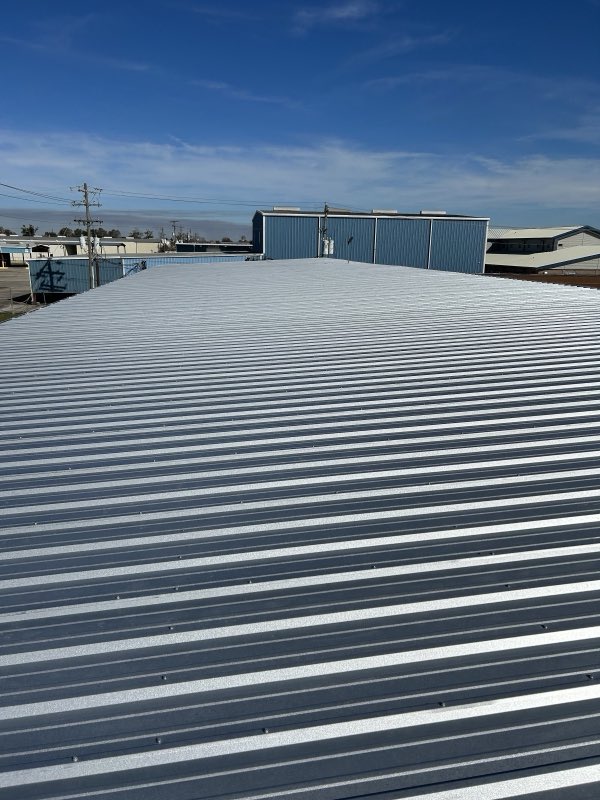 Bryan Porche Construction metal roofing work